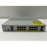 Cisco WS-C2960L-SM-16PS 16 x Gigabit RJ45 PoE+ ports & 2 x 1G SFP Switch