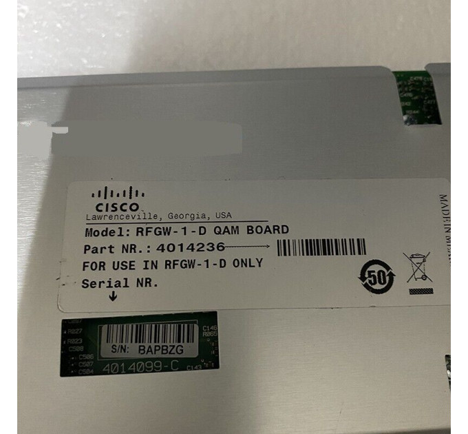 Cisco RFGW-1-D QAM 4014236 module for RFGW-1-D Gateway