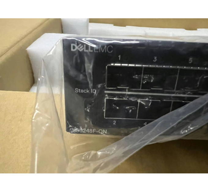 Dell S5248F-ON 48x 25G SFP28  & 4xQSFP28 100G & 2x 200G QSFP28DD Switch "New Box