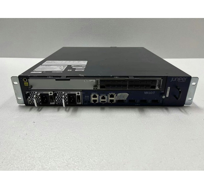 Juniper MX10-T-AC 3D Universal Edge Router  MX10-T W/ MIC-3D-20GE-SFP