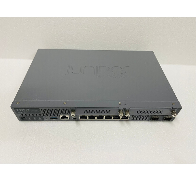 Juniper SRX320-POE Services Gateway Security Appliance "Without Power Adapter"