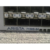 Arista DCS-7150S-64-CL-R/F 48x10G SFP+ + 4x QSFP+ Switch W/ High Precision ClocK