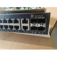 Ruckus Brocade ICX7150-24P-2X10G 24 Ports Stackable Access Switch - Black