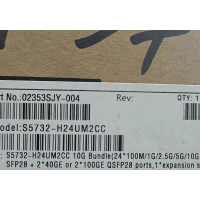 Original New HUAWEI S5732-H24UM2CC 10G Bundle included 1X AC PSU FAST SHIPPING!
