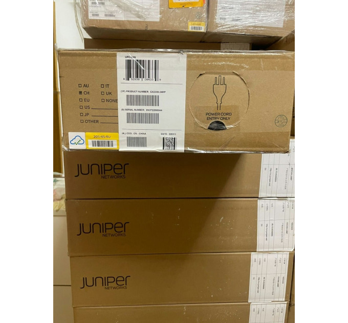 Juniper EX2300-24MP Ethernet SwitchEX2300 16-port 10/100/1000BASE-T PoE+, 8-port
