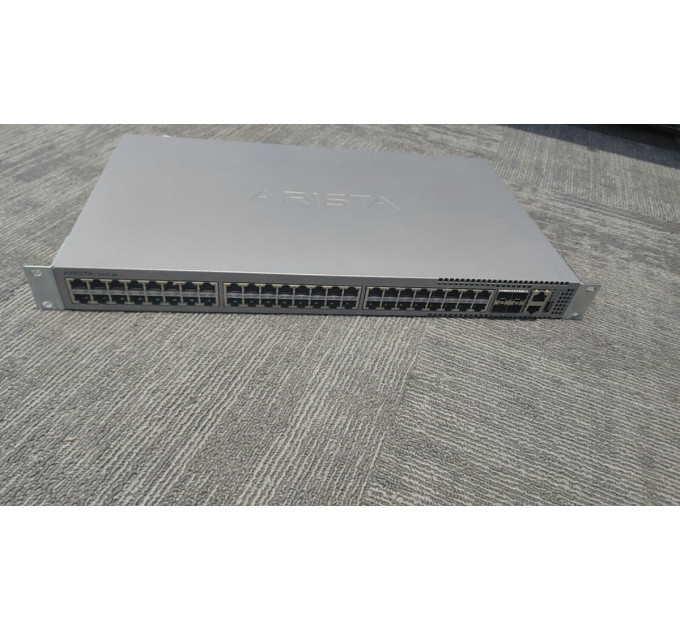 Arista DCS-7010T-48 48 Port 10/100/1000 4x 10GbE SFP+ Network Switch W/ 2*AC PSU