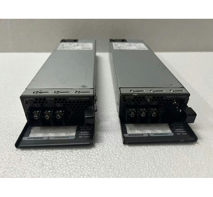 Cisco PWR-C1-715WDC 341-100578-01 715W DC Power Supply For 3850 Series Switch