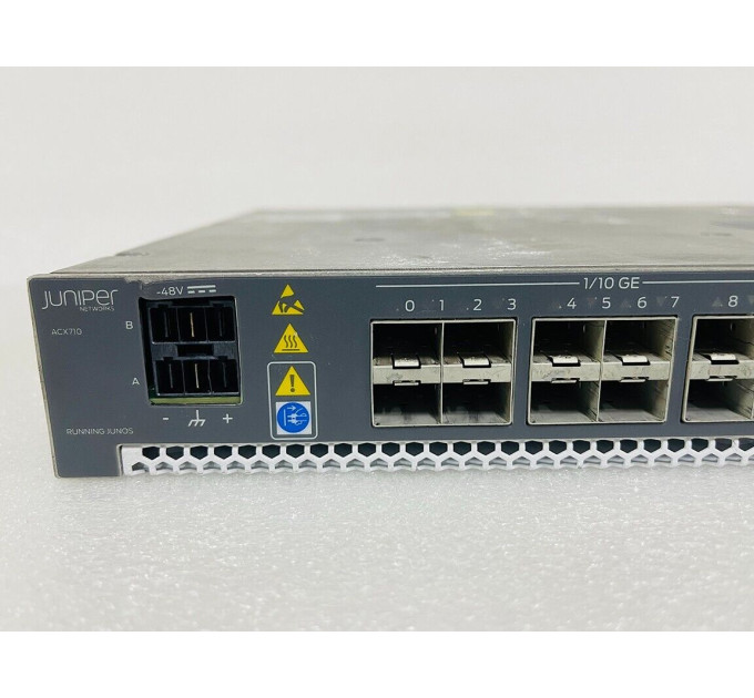 Juniper ACX710 ACX710DC 24x 10G SFP+ & 4x 40G/100G QSFP28 Universal Metro Router