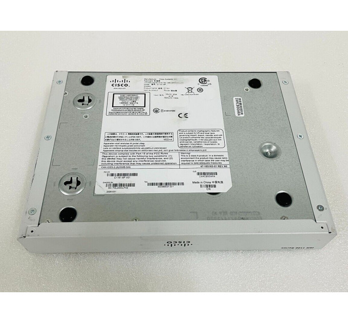 Cisco C1161-8P 8-Port Dual GE SFP Integrated Services Router W/ Power Adapter