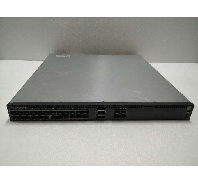 Dell S4128F-ON 28x 10GbE SFP+ & 2x 100GbE QSFP28 Port Switch "without Fan & PSU”