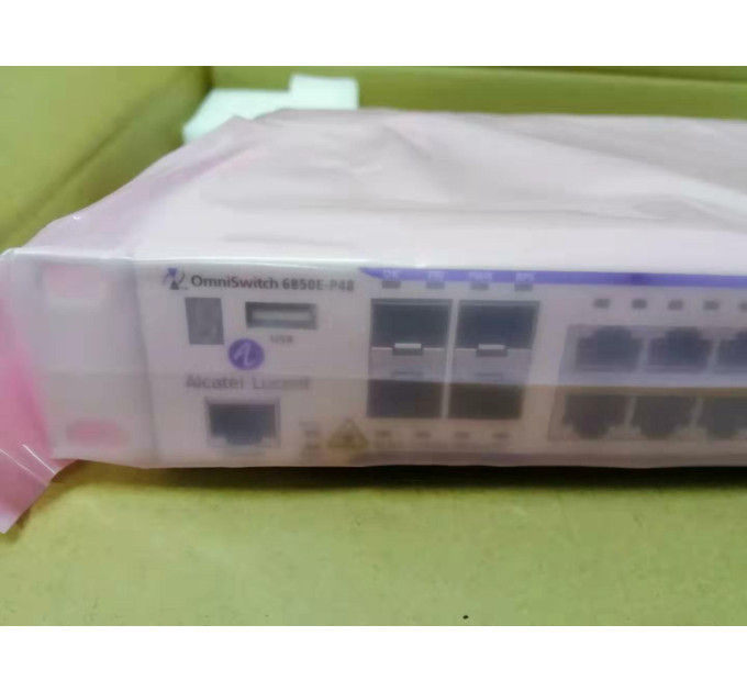 Alcatel-Lucent OS6850E-P48 48× 1G RJ45 POE & 4× SFP Ports L3 Switch No PSU