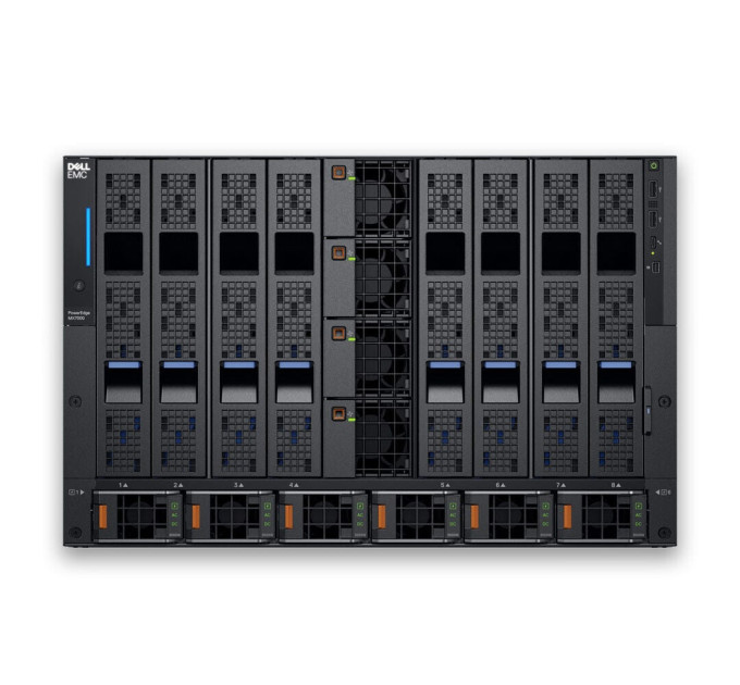 Dell MX7000 Server 2x MX740C 2x Gold 6136 3.0GHz 12C 1024GB 4x 1.8TB 10K SAS