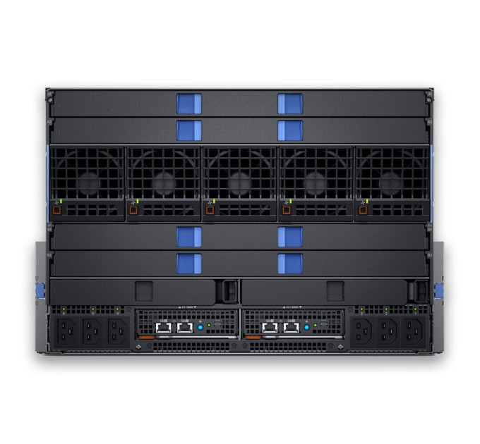 Dell MX7000 Server 2x MX740C 2x Gold 6136 3.0GHz 12C 1024GB 4x 1.8TB 10K SAS