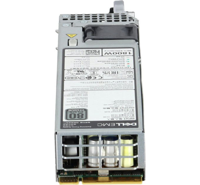Dell 15G/16G 1800W 80+ Titanium 60mm HLAC PSU (200-240V ONLY) (H66J1-OSTK)