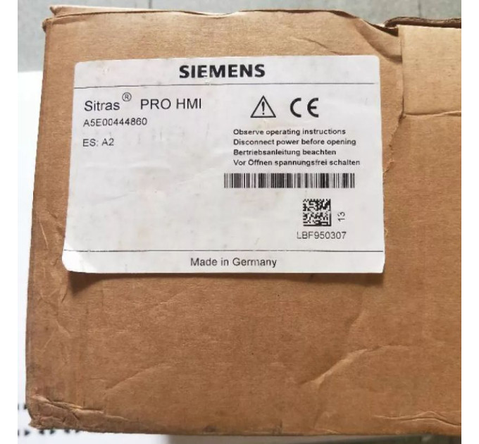 Siemens A5E00444860 сенсорный экран Sitras Pro HMI 1 шт. новый ускоренная доставка