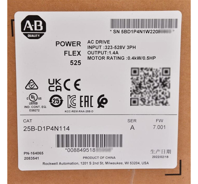 Allen-Bradley 25B-D1P4N114
