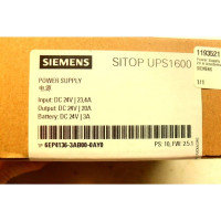 Siemens SIEMENS SITOP UPS1600 Power Supply 6EP4136-3AB00-1AY0